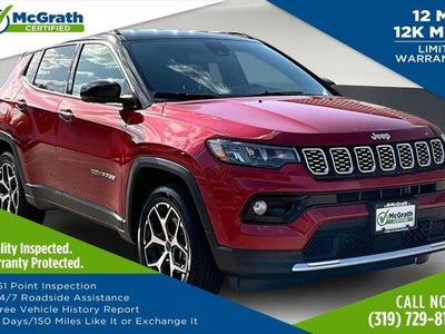 Photo of a 2025 Jeep Compass 4X4 Limited 4DR SUV for sale