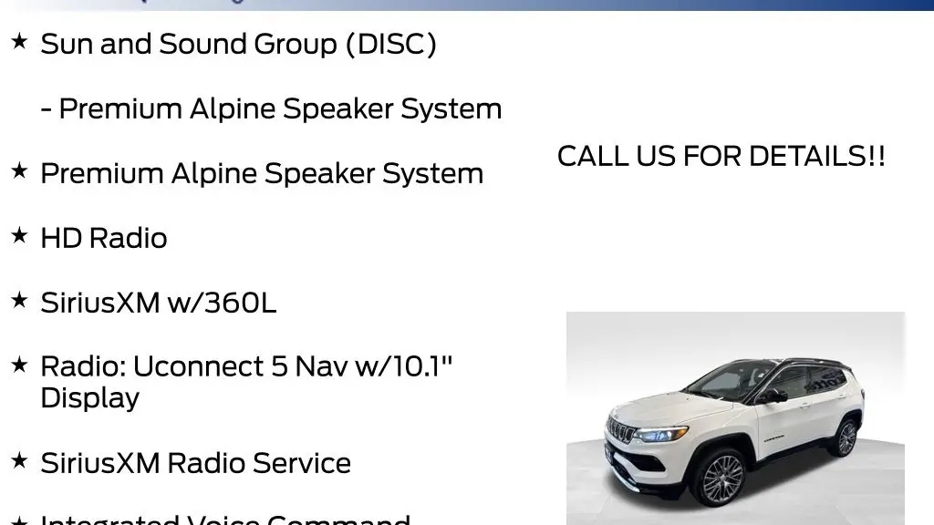 2023 Jeep Compass Limited