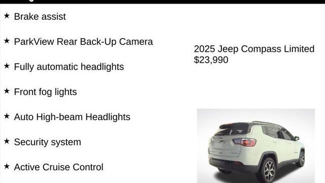 2025 Jeep Compass Limited