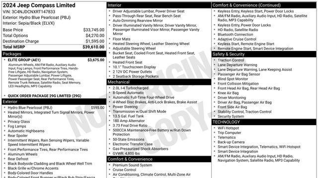 2024 Jeep Compass Limited