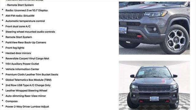2022 Jeep Compass Trailhawk