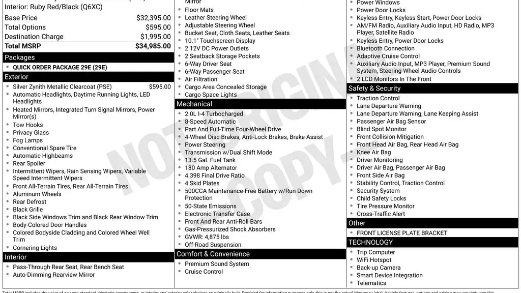 2025 Jeep Compass Trailhawk