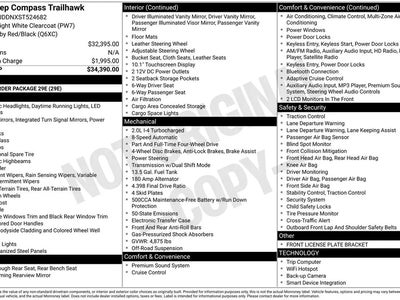 2025 Jeep Compass 4X4 Trailhawk 4DR SUV