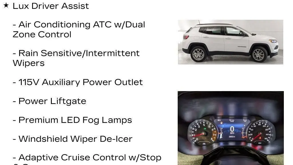 2022 Jeep Compass Latitude Lux