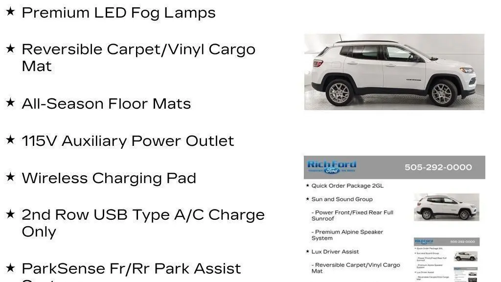2022 Jeep Compass Latitude Lux