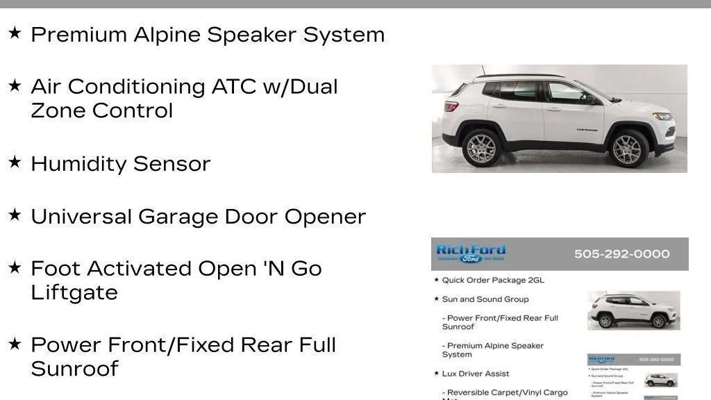 2022 Jeep Compass Latitude Lux