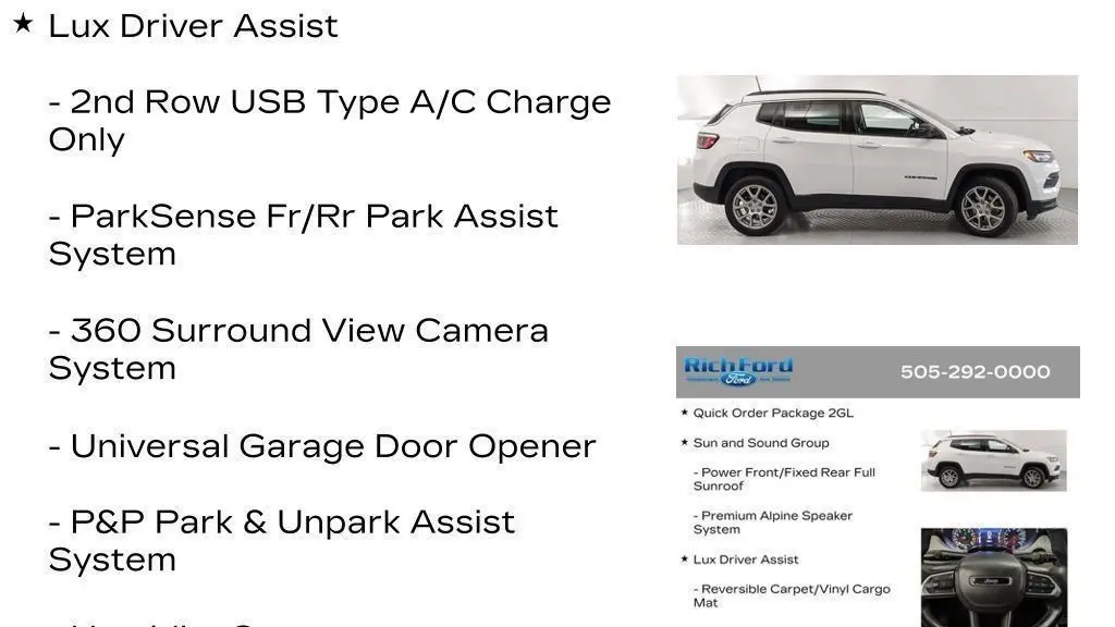 2022 Jeep Compass Latitude Lux