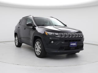 2022 Jeep Compass with Diamond Black Crystal Pearlcoat Exterior