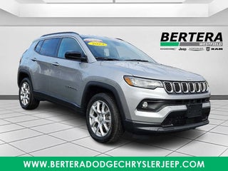 2023 Jeep Compass with Billet Silver Metallic Clearcoat Exterior
