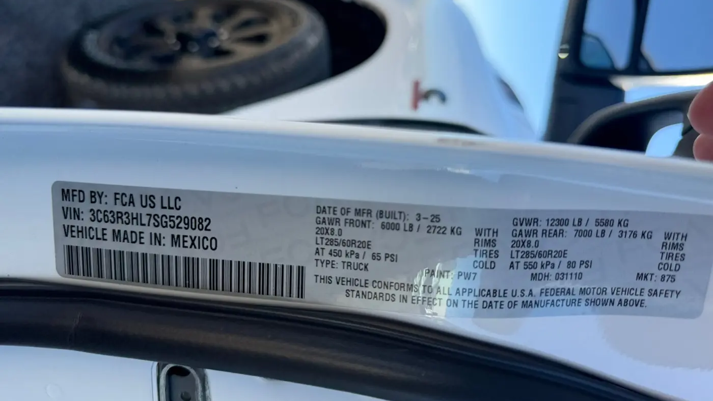 2025 Ram 3500 Big Horn