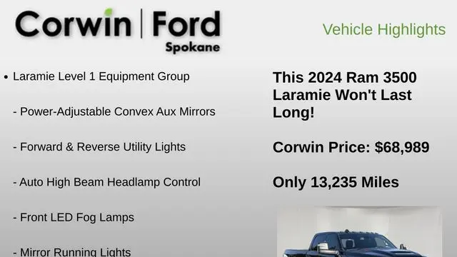 2024 Ram 3500 Laramie