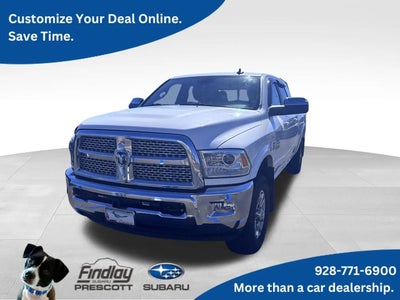 2014 RAM 3500 4X4 Laramie 4DR Mega Cab 6.3 FT. SB SRW Pickup