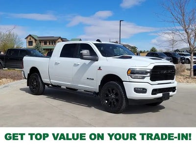 Photo of a 2024 RAM 3500 4X4 Laramie 4DR Mega Cab 6.3 FT. SB SRW Pickup for sale