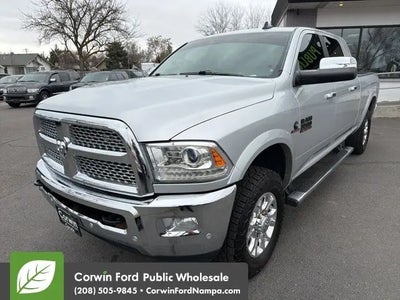 2018 RAM 3500 4X4 Laramie 4DR Mega Cab 6.3 FT. SB SRW Pickup