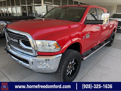 Photo of a 2018 Ram 3500 4X4 Laramie Longhorn 4DR Mega Cab 6.3 FT. SB SRW Pickup for sale