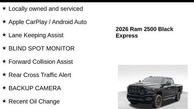 2026 Ram 2500 Tradesman