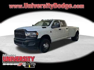 2024 Ram 3500 with Bright White Clearcoat Exterior