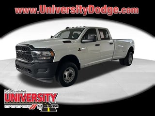 2024 Ram 3500 with Bright White Clearcoat Exterior
