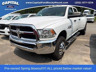 Photo of a 2018 Ram 3500 4X4 Tradesman 4DR Crew Cab 8 FT. LB DRW Pickup for sale