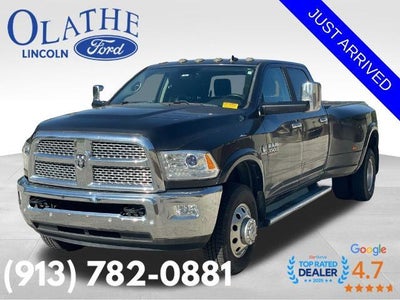 2017 RAM 3500 4X4 Laramie 4DR Crew Cab 8 FT. LB DRW Pickup
