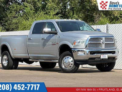 Photo of a 2014 Ram 3500 4X4 Laramie 4DR Crew Cab 8 FT. LB DRW Pickup for sale