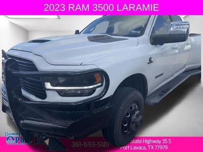Photo of a 2023 RAM 3500 4X4 Laramie 4DR Crew Cab 8 FT. LB DRW Pickup for sale