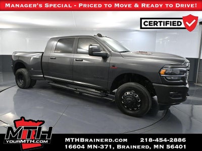 2023 RAM 3500 4X4 Laramie 4DR Mega Cab 6.3 FT. SB DRW Pickup