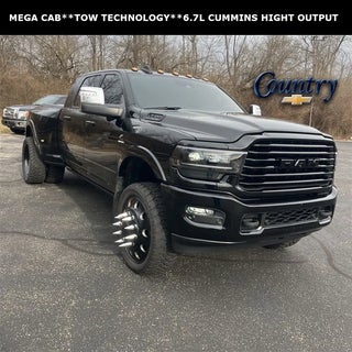 2024 Ram 3500 with Diamond Black Crystal Pearlcoat Exterior