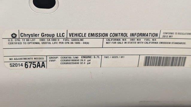 2012 Ram 1500 ST