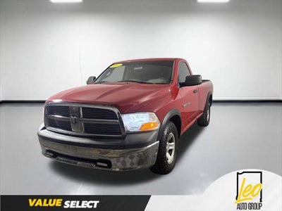 2012 Ram 1500 4X2 ST 2DR Regular Cab 8 FT. LB Pickup
