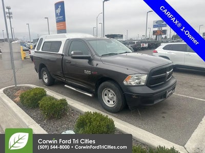 2016 RAM 1500 4X2 Tradesman 2DR Regular Cab 8 FT. LB Pickup