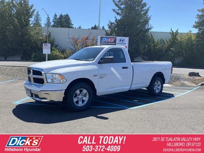 2020 RAM 1500 Classic 4X2 Tradesman 2DR Regular Cab 8 FT. LB Pickup