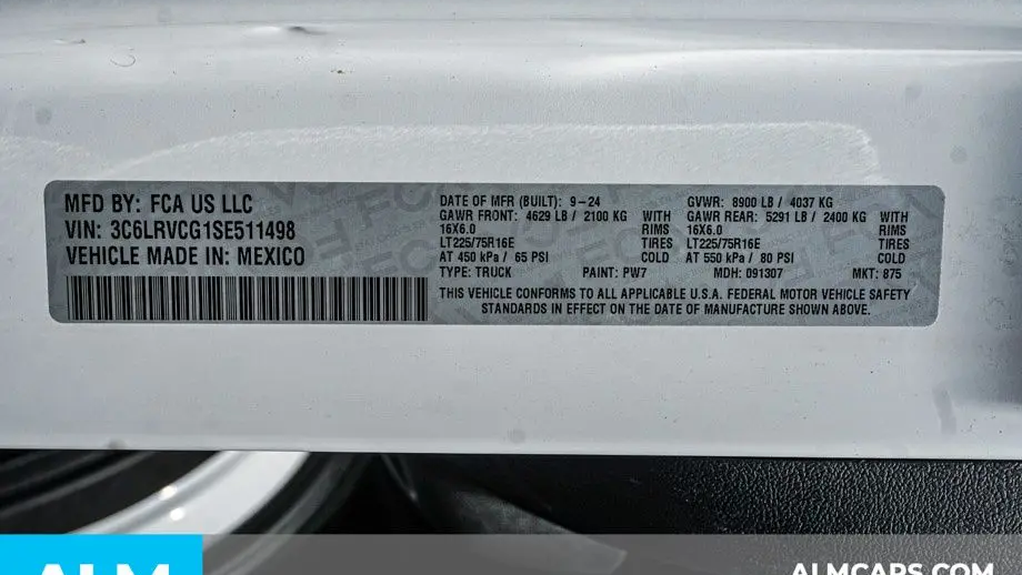 2025 Ram ProMaster Tradesman 2500
