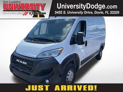 2023 RAM Promaster 2500 136 WB 3DR High Roof Cargo Van