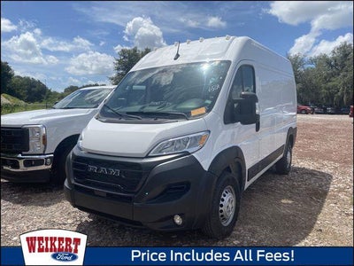 Photo of a 2024 Ram Promaster Tradesman 2500 136 WB 3DR High Roof Cargo Van W/O Passenger Seat for sale