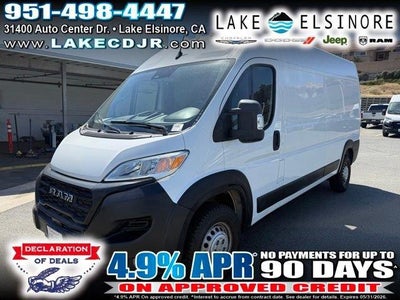 2025 RAM Promaster Tradesman 2500 159 WB 3DR High Roof Cargo Van W/O Passenger Seat
