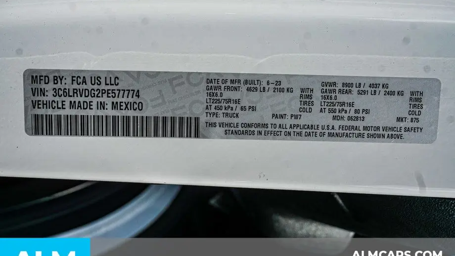 2023 Ram ProMaster 2500 159 WB