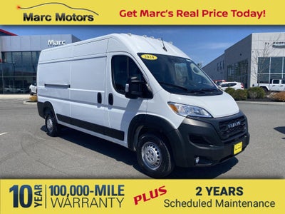 Photo of a 2024 Ram Promaster Tradesman 2500 159 WB 3DR High Roof Cargo Van W/O Passenger Seat for sale