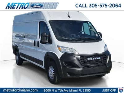 2025 RAM Promaster Tradesman 2500 159 WB 3DR High Roof Cargo Van W/O Passenger Seat