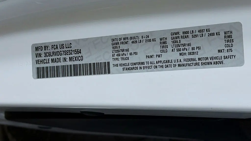 2025 Ram ProMaster Tradesman 2500