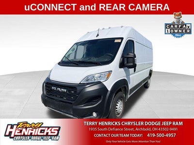 Photo of a 2026 Ram Promaster SLT+ 2500 159 WB 3DR High Roof Cargo Van for sale