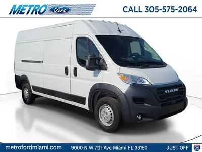 Photo of a 2024 Ram Promaster Tradesman 2500 159 WB 3DR High Roof Cargo Van W/O Passenger Seat for sale