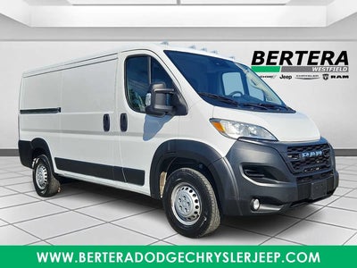 Photo of a 2025 Ram Promaster Tradesman 2500 136 WB 3DR Low Roof Cargo Van W/O Passenger Seat for sale