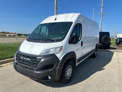 Photo of a 2025 Ram Promaster Tradesman 3500 159 WB 3DR High Roof Cargo Van W/O Passenger Seat for sale