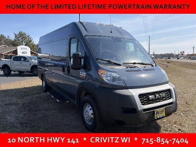 Photo of a 2021 Ram Promaster 3500 159 WB 3DR High Roof Extended Cargo Van for sale