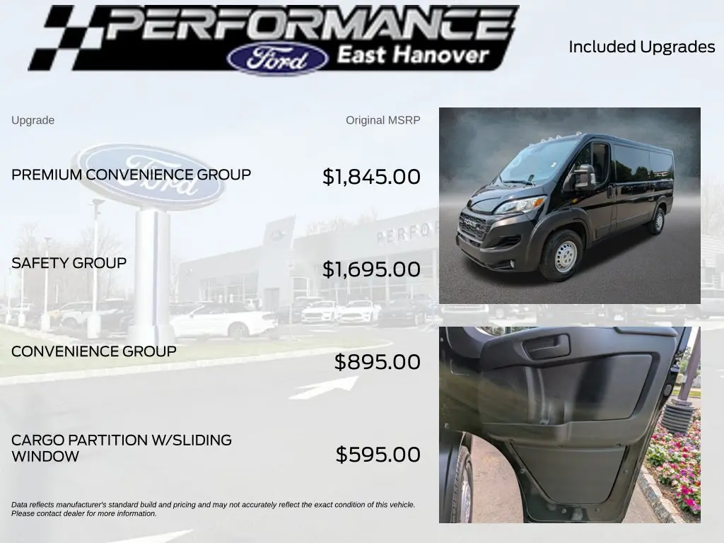 2026 Ram ProMaster 3500 - $49,495