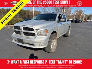 2017 Ram 1500 with Bright Silver Metallic Clearco Exterior