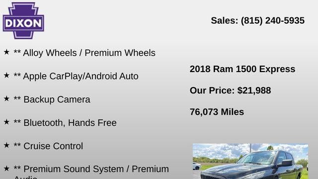 2018 Ram 1500 Express
