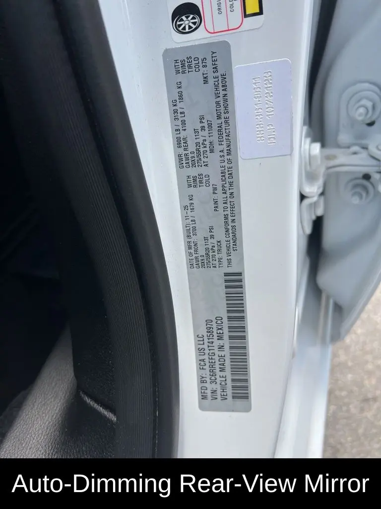 2026 Ram 1500 - $41,985