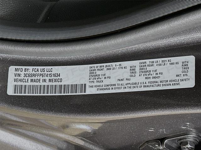 2026 Ram 1500 - $55,000